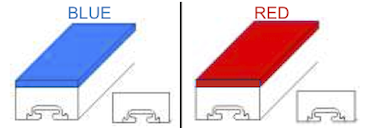 Red and Blue Impact Bars